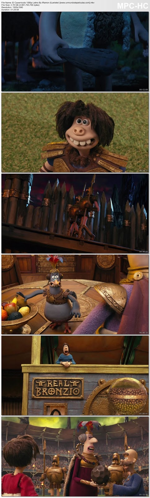 Capturas de la película.