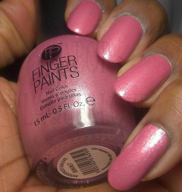 ANOTHER Bottle of Polish?! Finger Paints Modernist Mauve