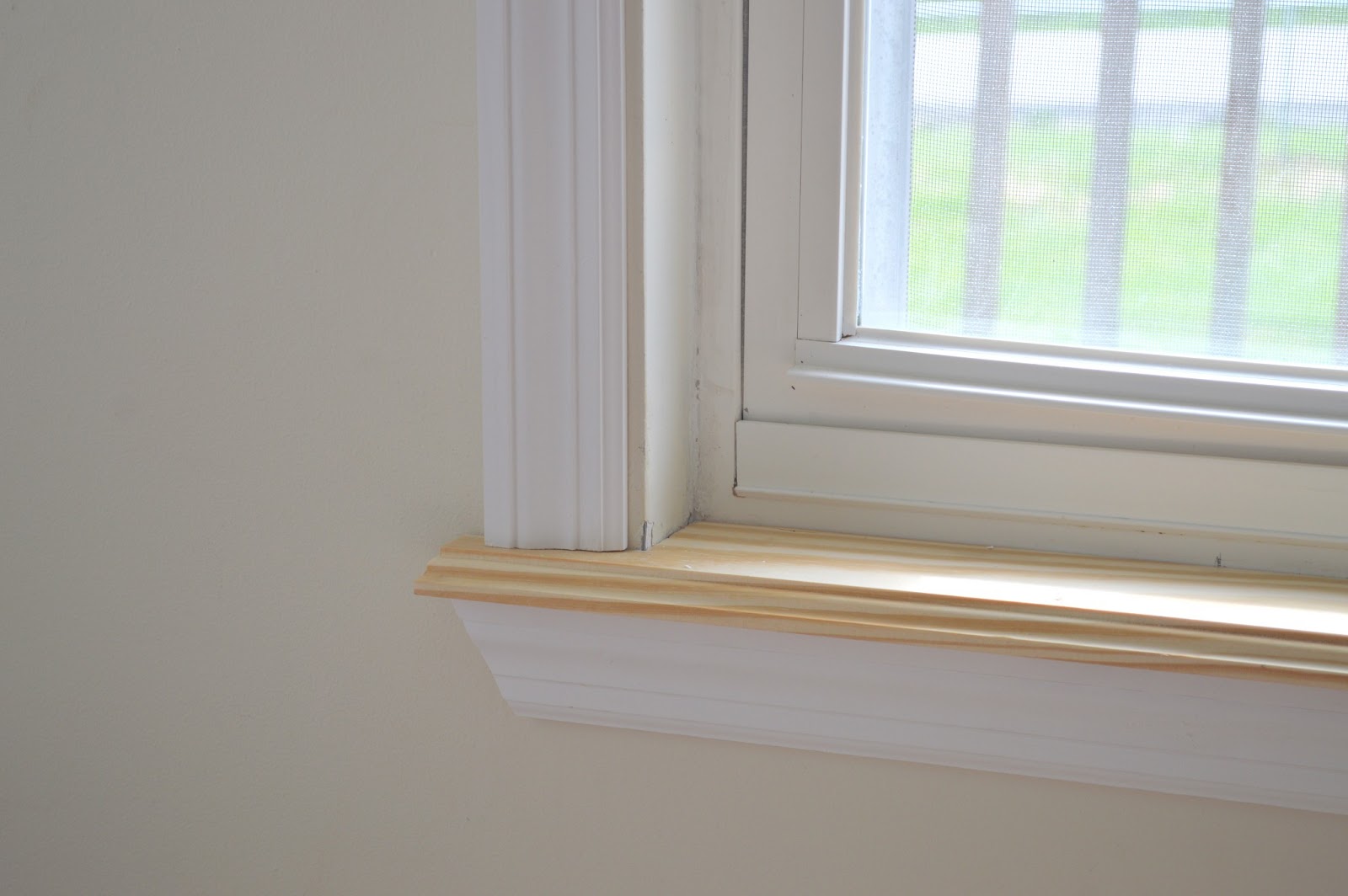 Adding Casing to Drywall Return Windows Bumbleberries Boutique