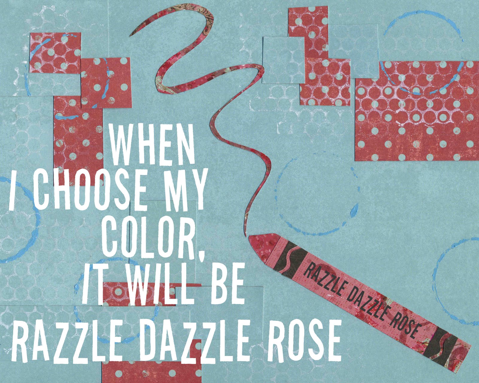 colorfly studio Razzle Dazzle Rose