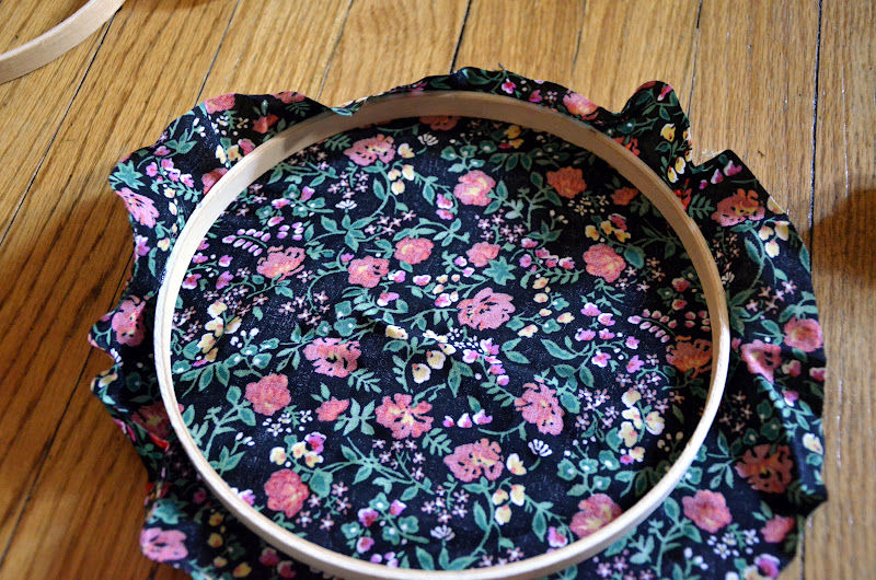 Hello There Handmade DIY Blog Home Decor Art Quilting Hoop Wall Art