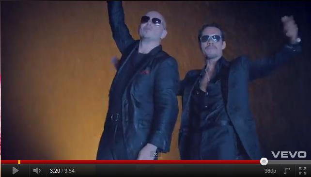 yasmin s a2 music video project analysis of pitbull ft marc anthony rain ove me using goodwin s points