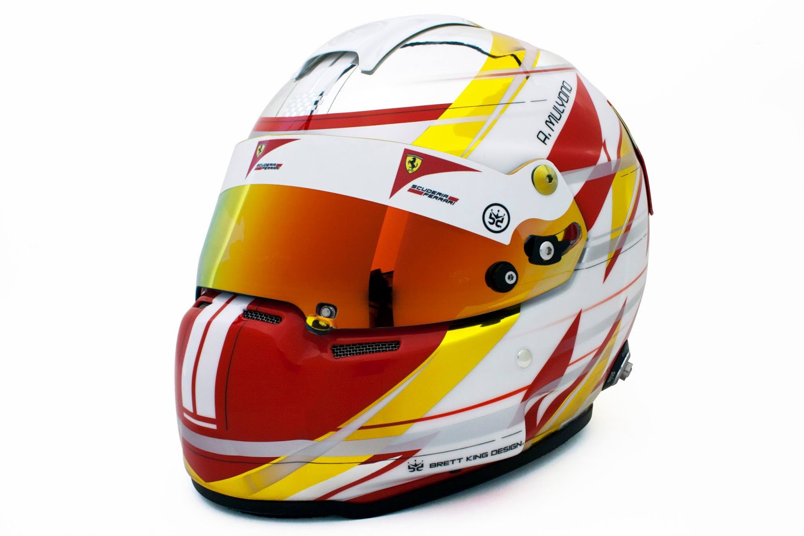 Racing Helmets Garage Stilo ST4F A.Mulyono 2014 by Brett King Design