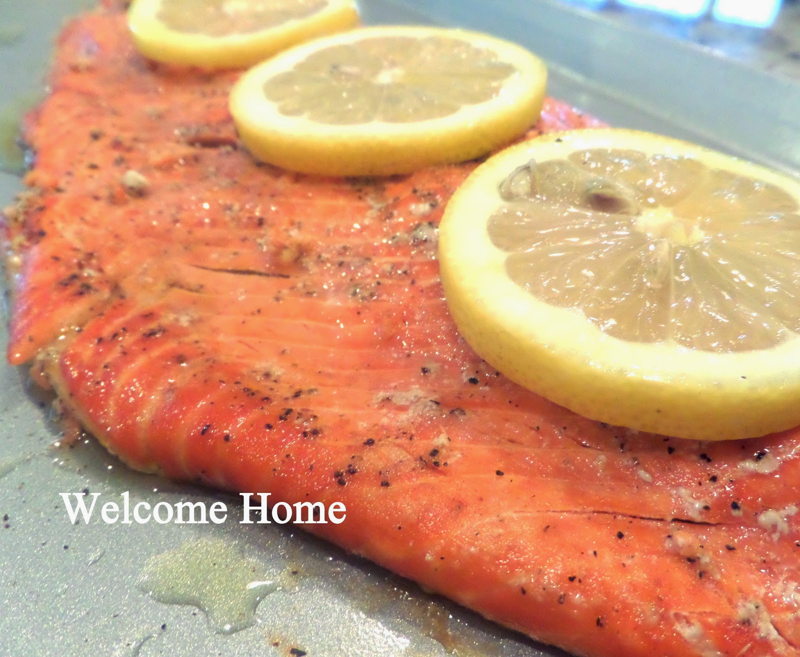 Home Blog ♥ Roasted Sockeye Salmon