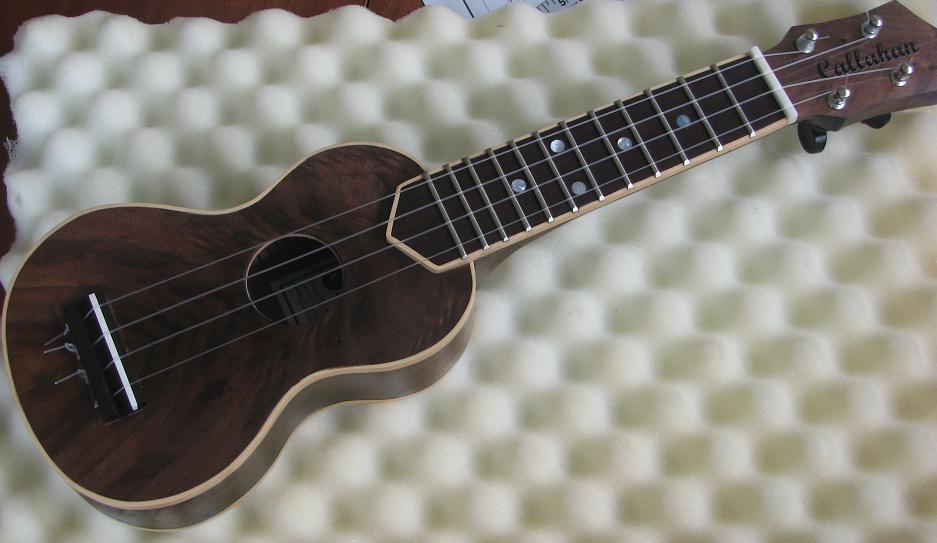 callahan's guitar projects Tom's Ukulele.