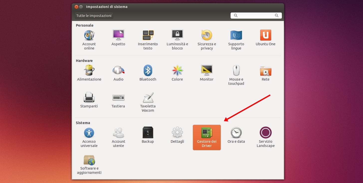 Installare Driver Manager di Linux Mint in Ubuntu e derivate Linux
