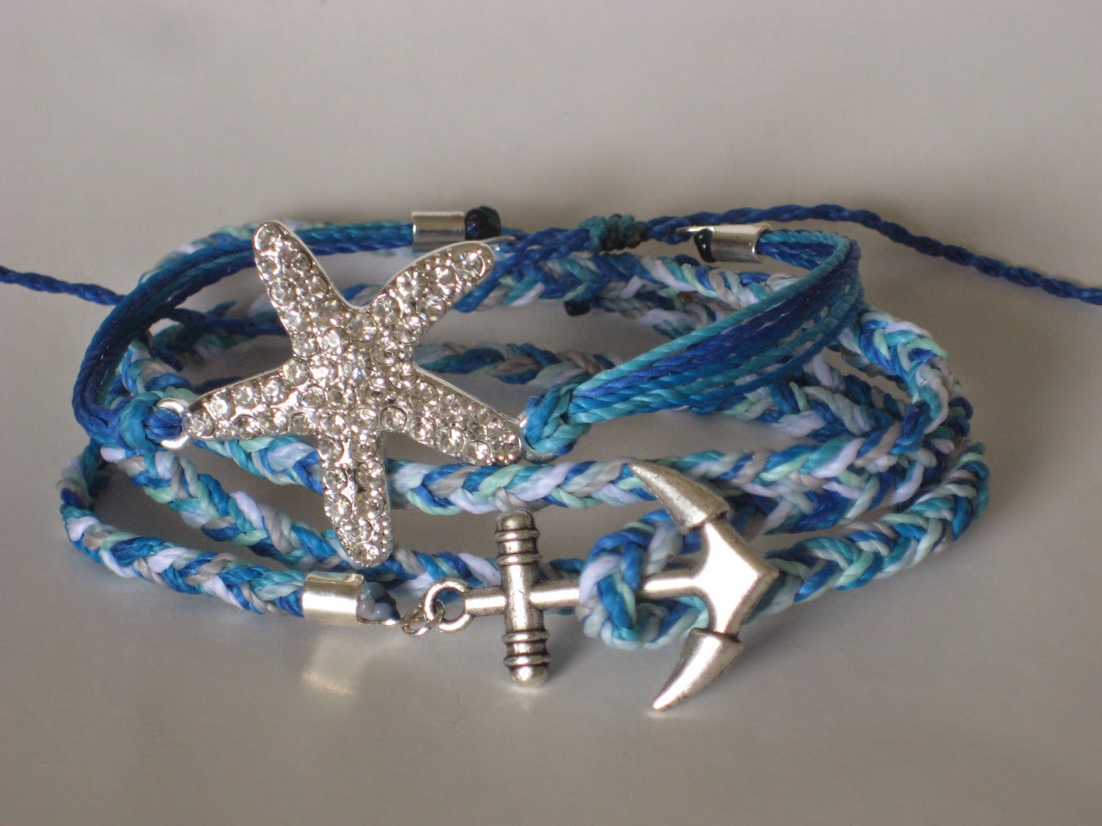 Red Write Returning String Bracelets