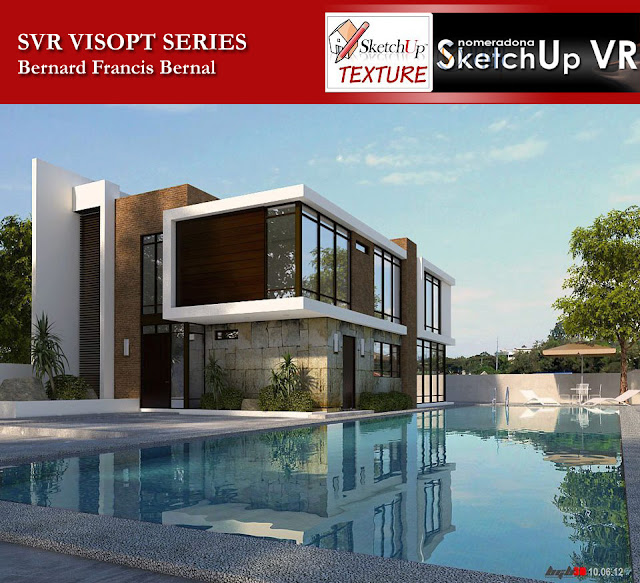 vray for sketchup visopt #4 exterior scene