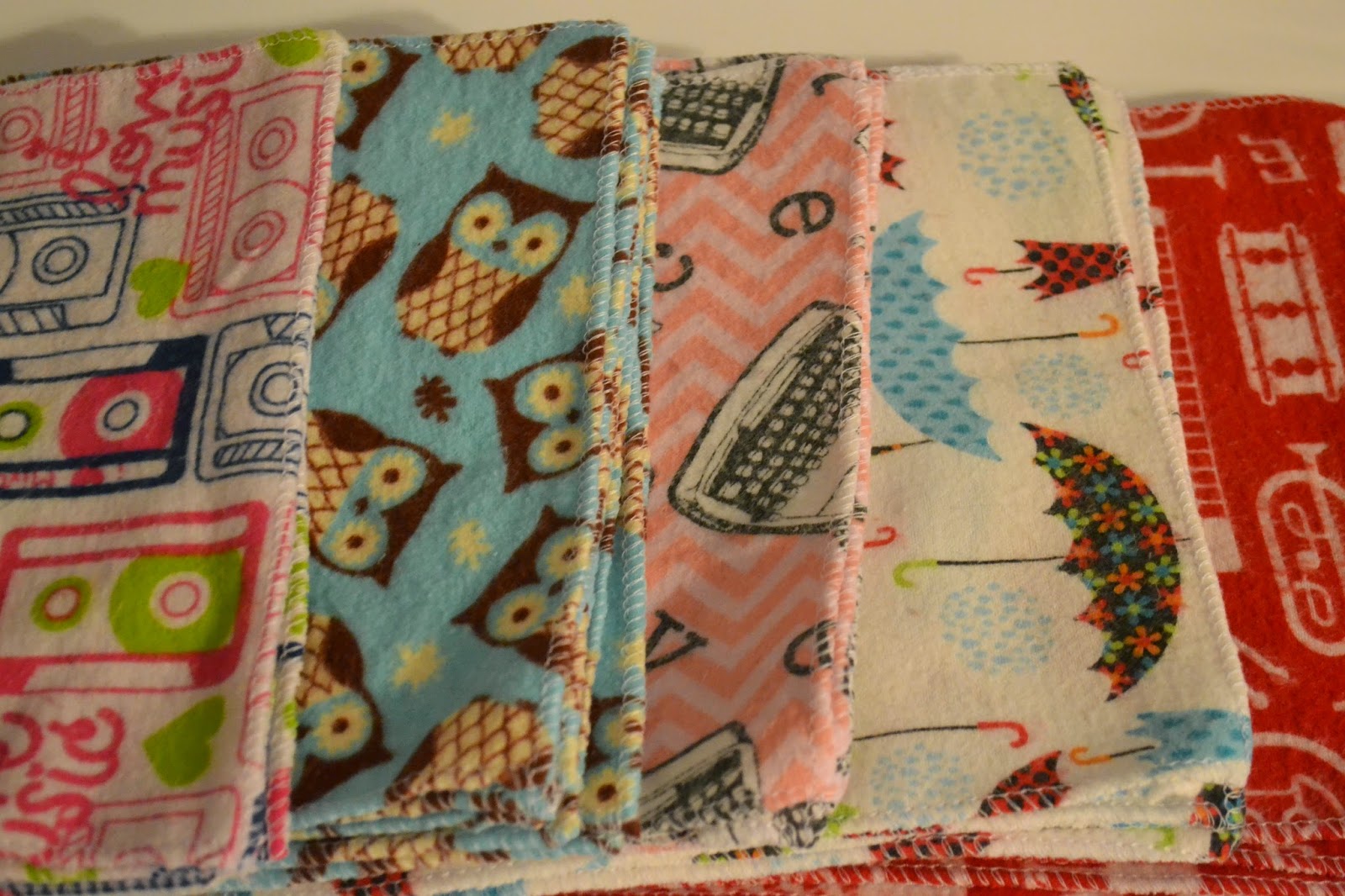 Our House in the Middle of Our Street Sewing for Baby Cloth Wipes