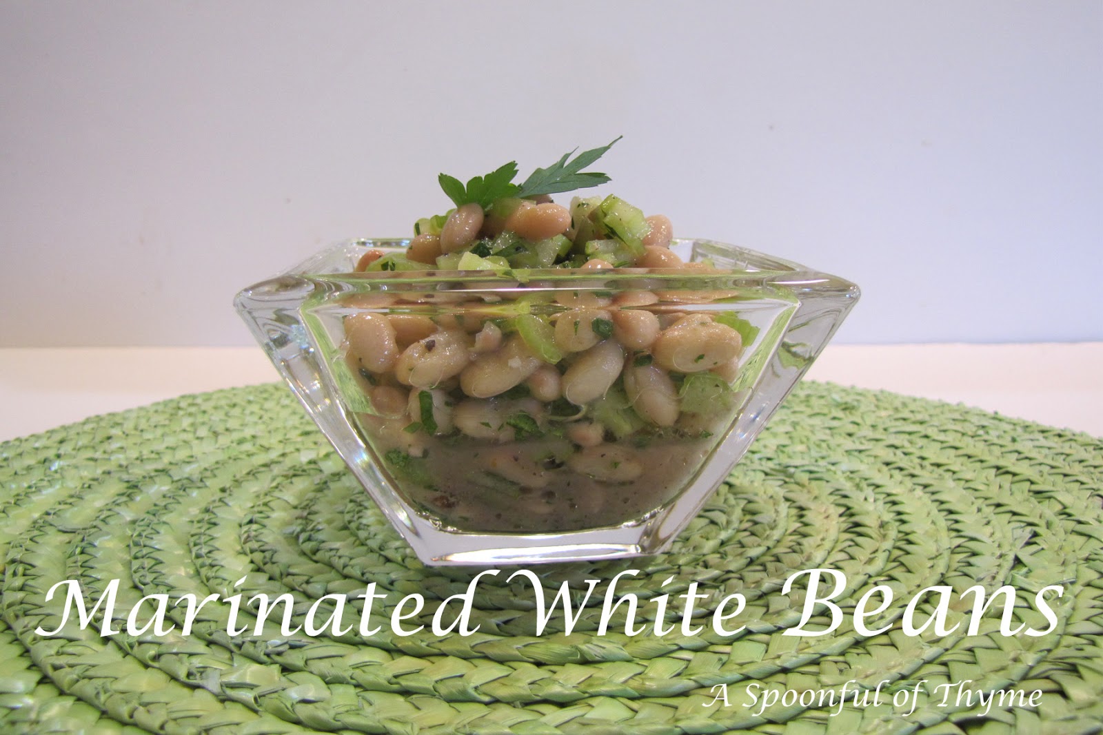 Marinated White Beans