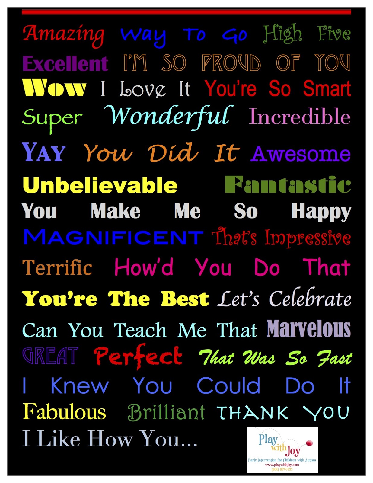 Saying Good Job Without Saying "Good Job" - Play With Joy