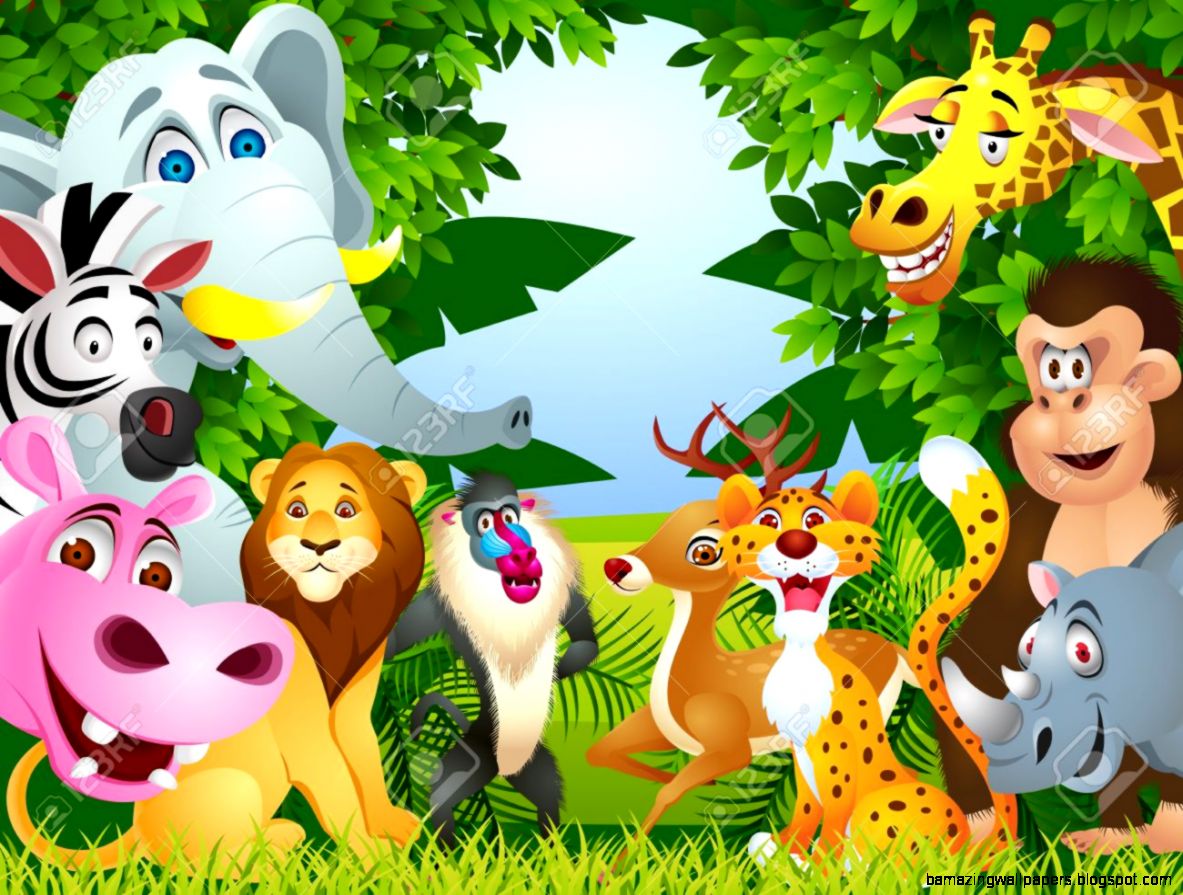 Animal Cartoon Group Royalty Free Cliparts Vectors And Stock Animal Cartoon Group Royalty Free Cliparts Vectors And Stock