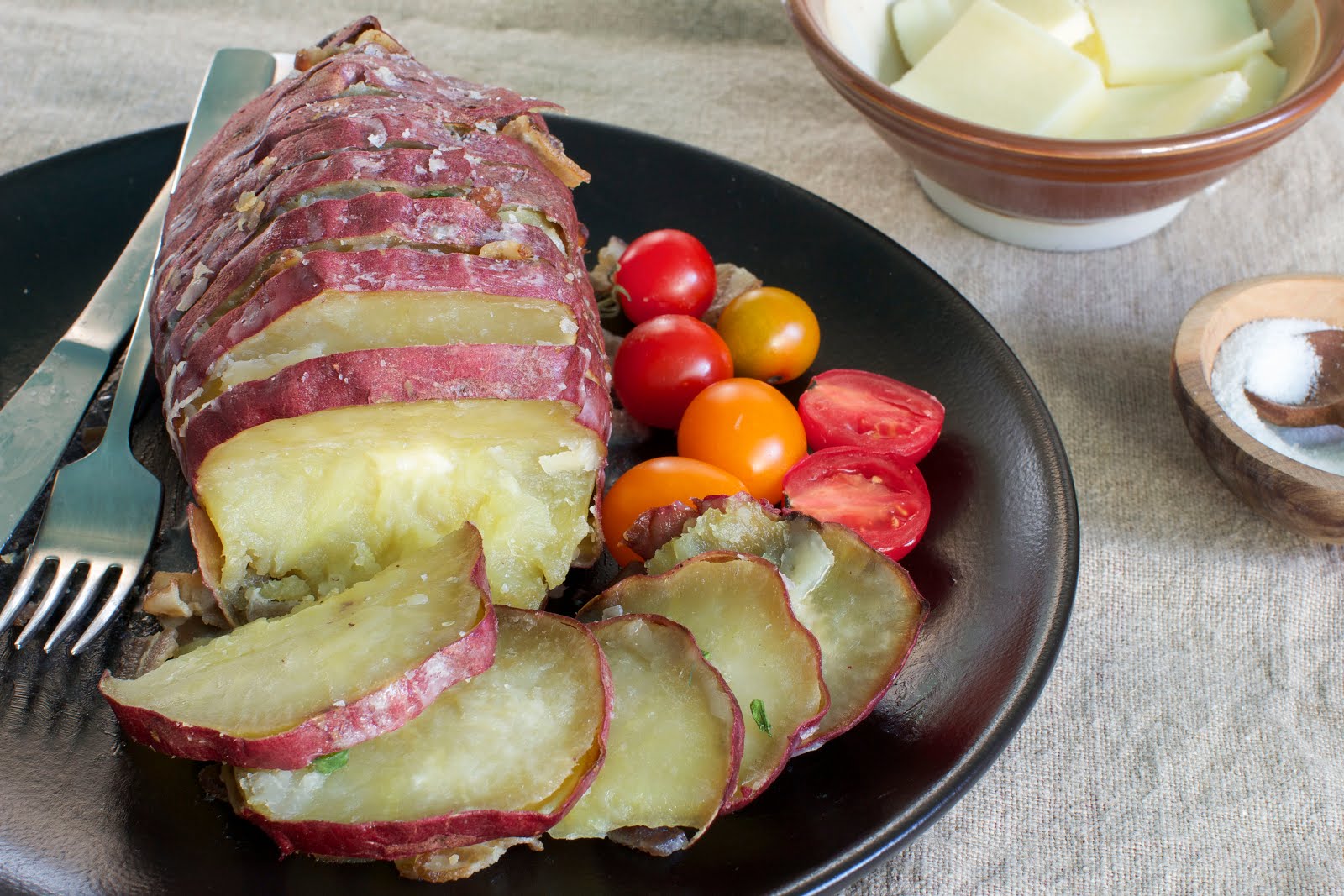 Hasselback Sweet Potatoes