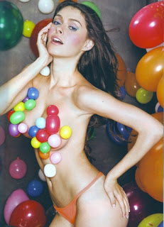 Brazilian model Daiana Menezes had her breast enhanced last month.
