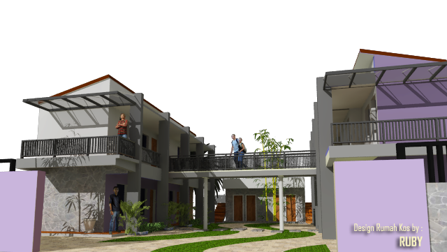 Desain Arsitektur Rumah Kos Minimalis Terbaru 2014 | Desain Rumah