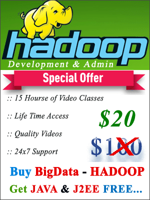 HADOOP for $20 Only