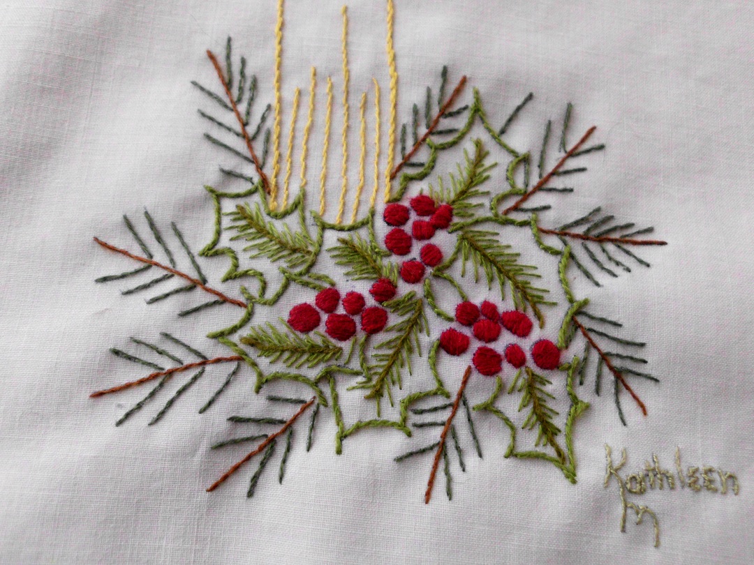 Yesteryear Embroideries December 2012