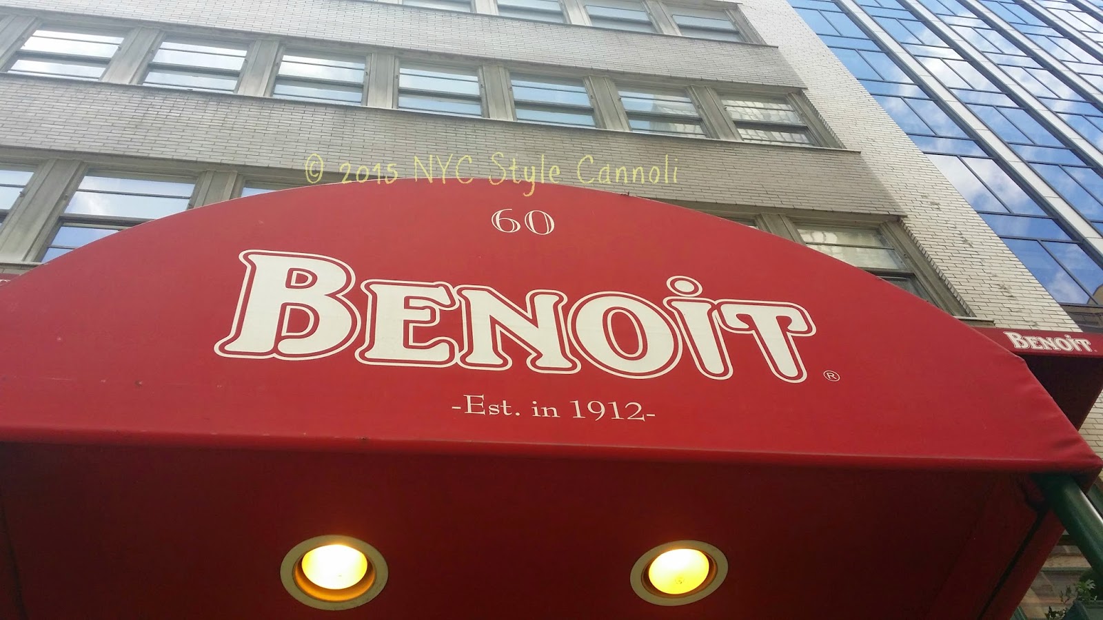 Benoit Restaurant Review NYC, Style & a little Cannoli
