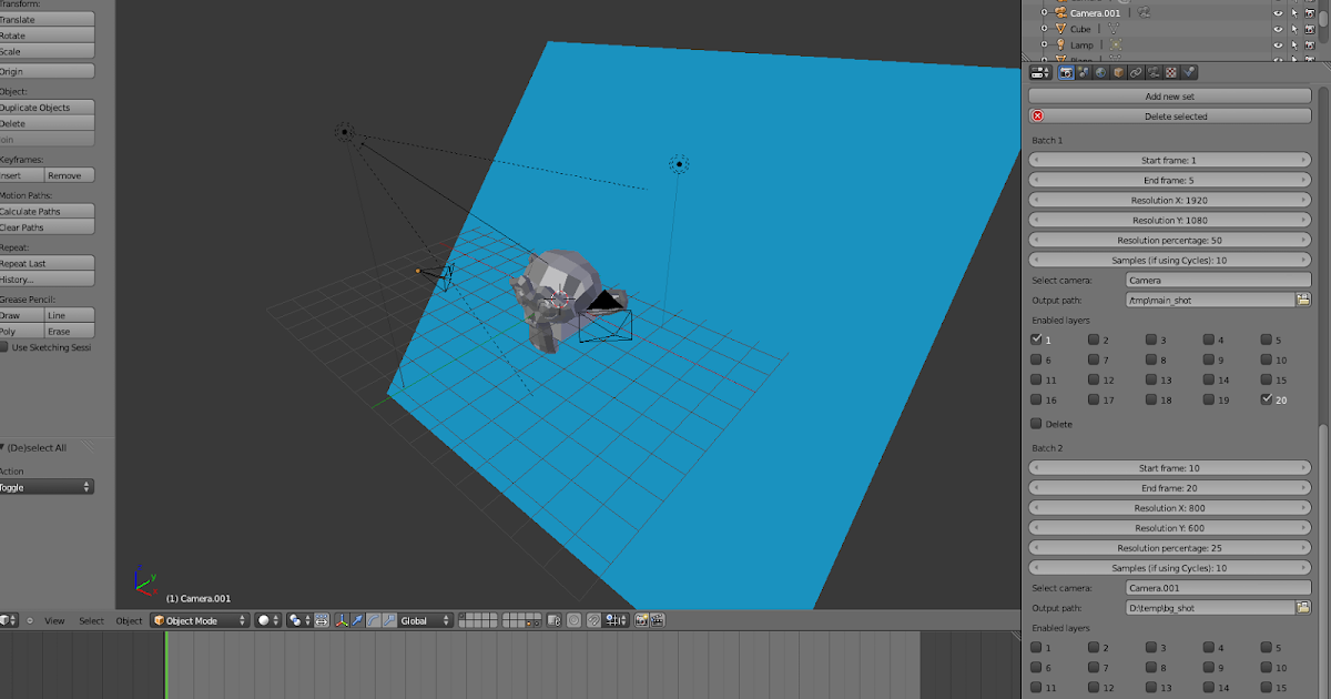 Batch render on 2.68 Lighting and Rendering Blender Artists Community