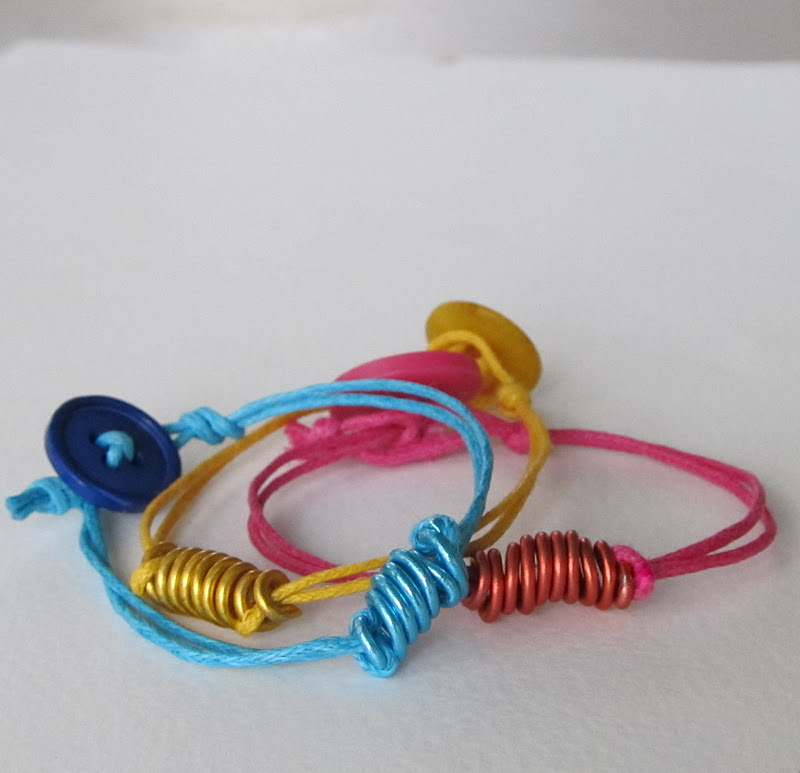 WobiSobi Arm Candy, Color Block Bracelets, DIY