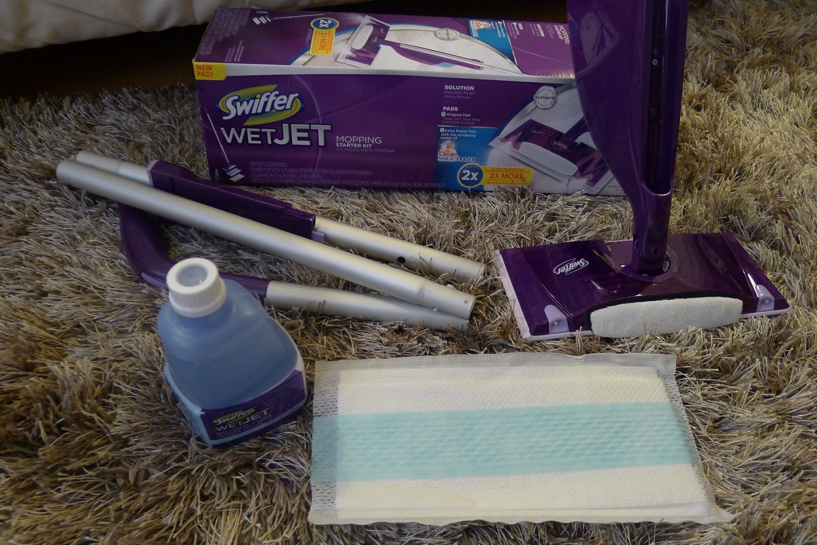 Easy, breezy cleaning with the Swiffer WetJet Tina Villa