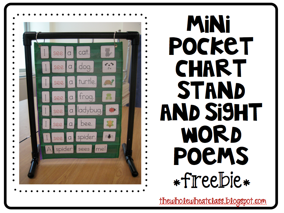 Mini Pocket Chart Stand