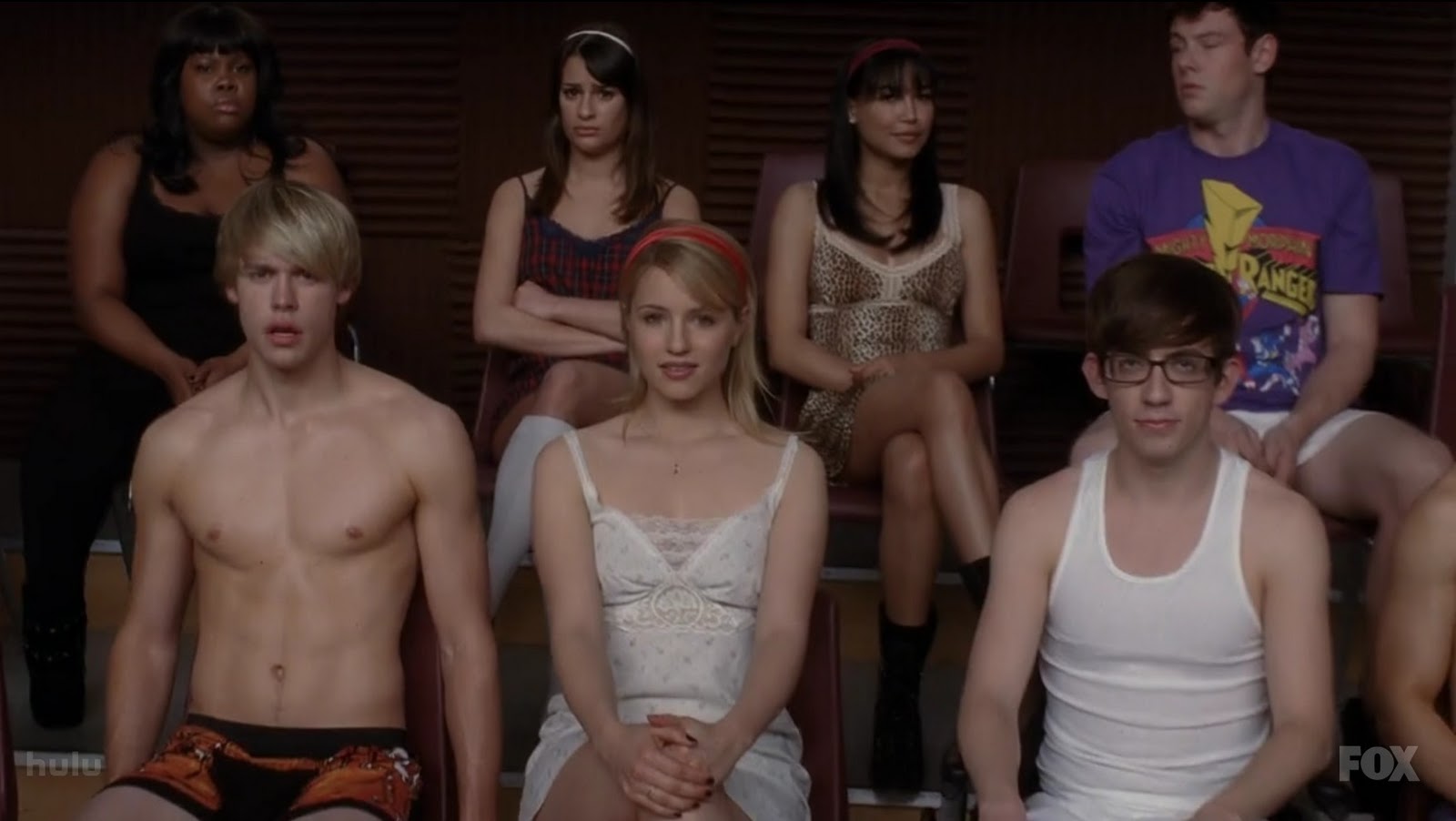 Glee Guys in Undies.