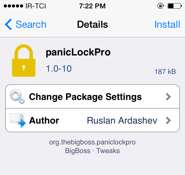 PanicLockPro: Quickly Lock Specific Apps Using An Activator Gestureâ€ 