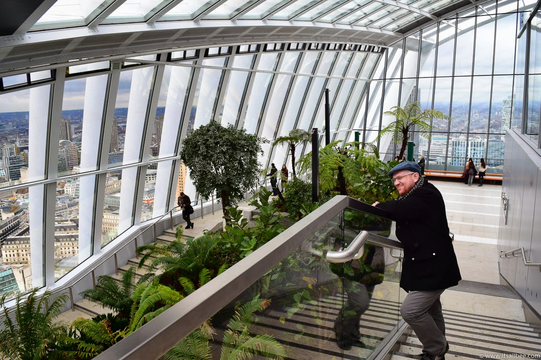 London Rooftop Garden Breakfast In London's Sky Pod ItsAllBee