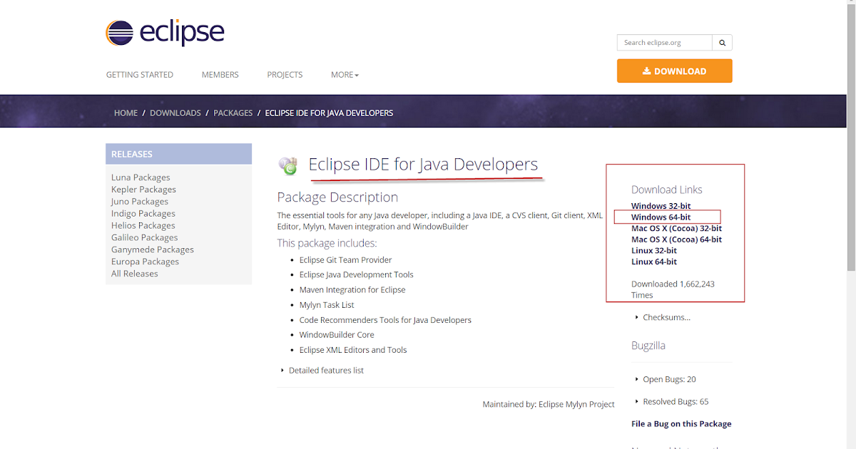 how to download a java ide on windows