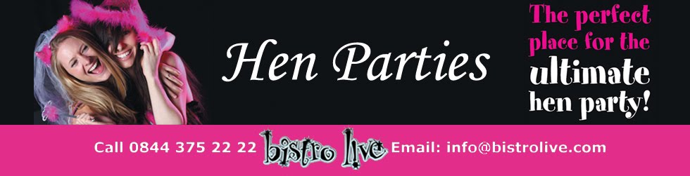 Hen Nights & Hen Parties at Bistro L!VE