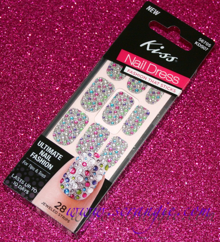 Scrangie New Kiss Nail Dress Nail Art Appliques