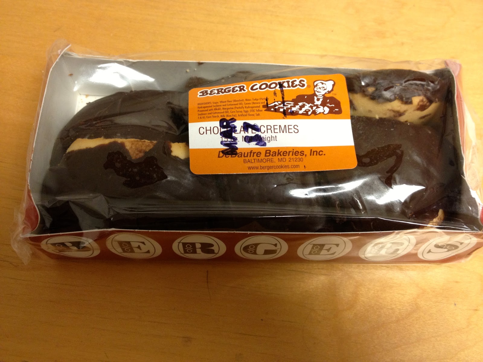 Chocolate NYC Bergers Cookies