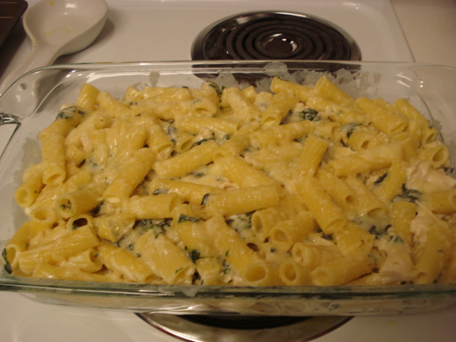 Anything and Everything Food! Rigatoni Alfredo Bake Chicken