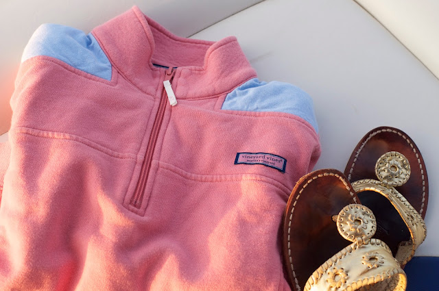 Vineyard Vines Shep Shirt and Jack Rogers Sandals 