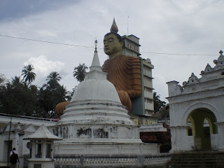 Le temple de Dickwella au Sri Lanka