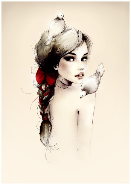 girl called jo. beautiful drawings