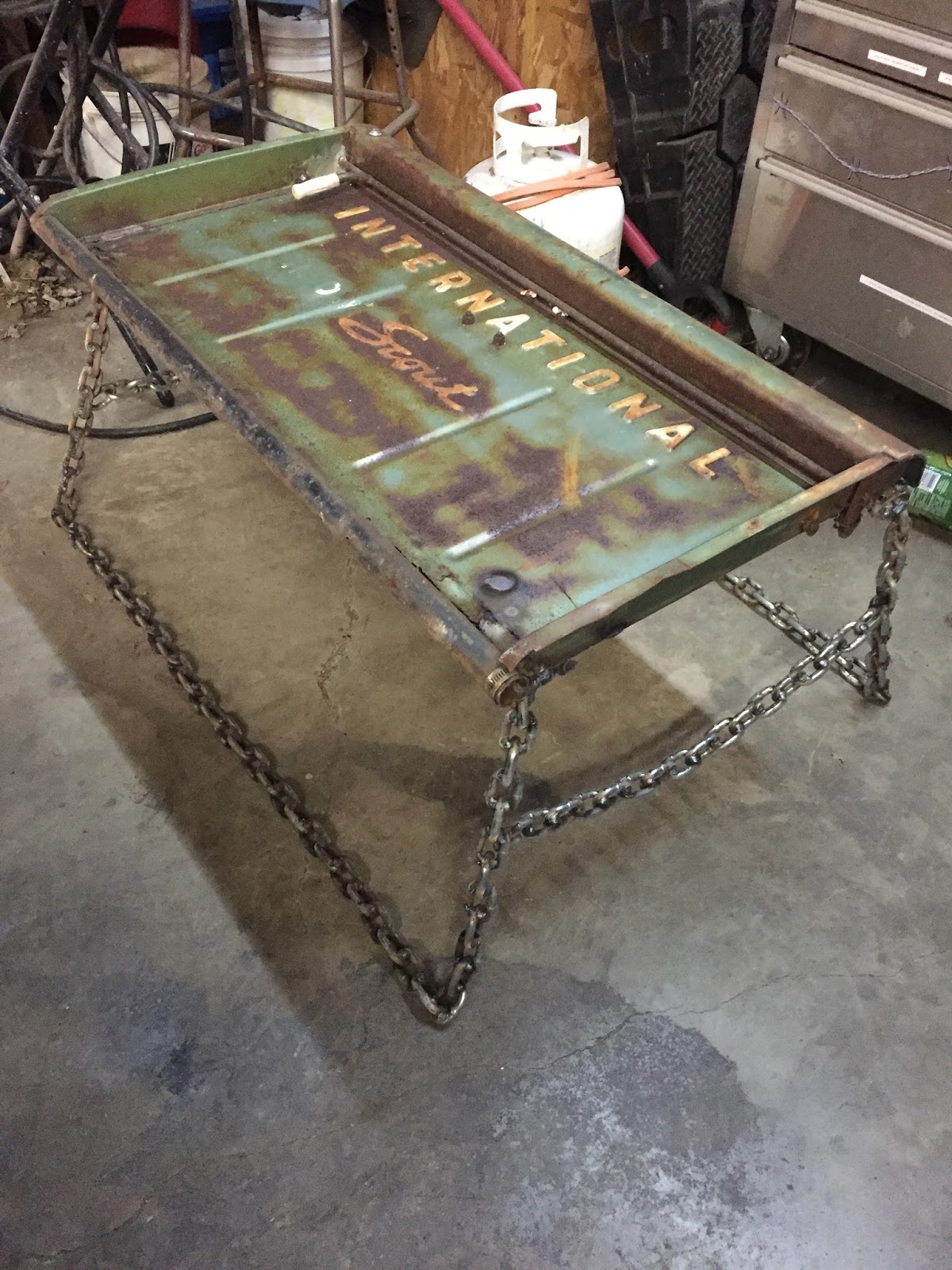 Shenandoah Bicycle Company Blog Welded Coffee Table by Dillon