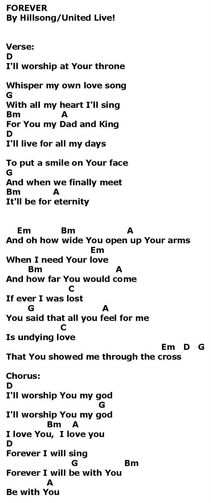 Stronger Hillsong Chords Pdf Download