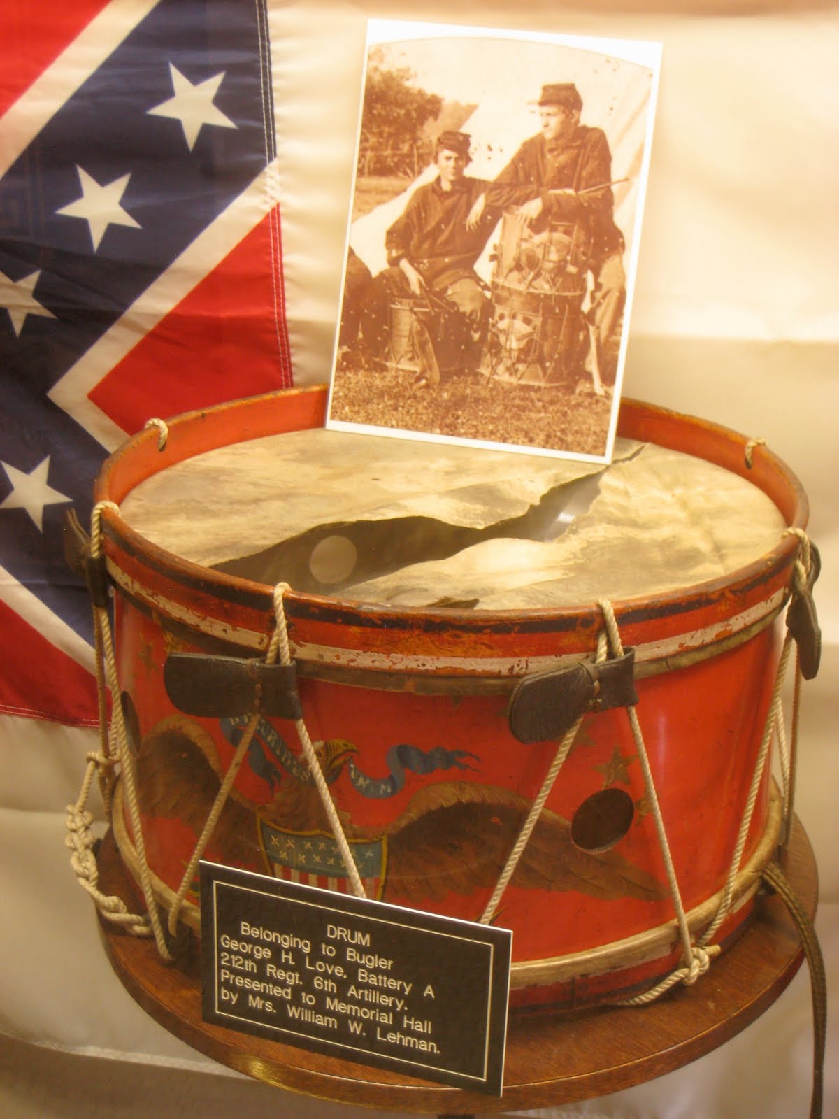 Field Drums (a/k/a Field of Drums) Civil War Drum in Soldiers and