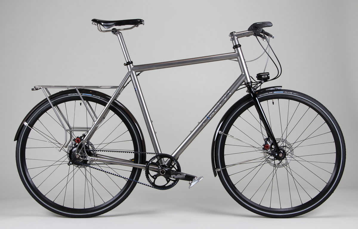 The Monkey Lab RohloffEquipped, Belt Driven Firefly Custom Titanium