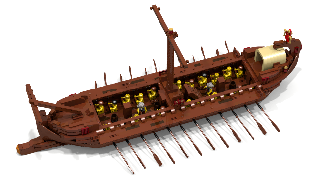 lego trireme