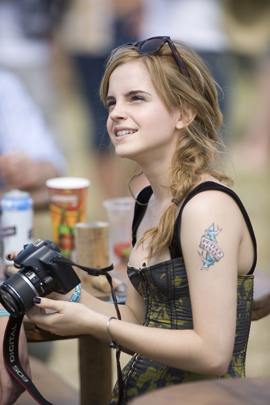 All Around Beauties: Emma Watson at Glastonbury Music Festival