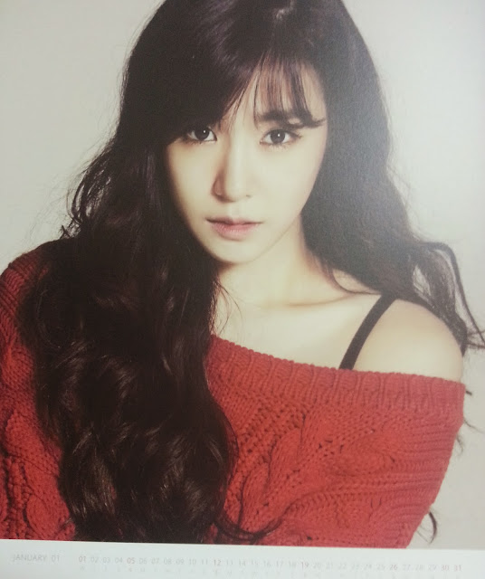 snsd tiffany 2014 calendar traffic club