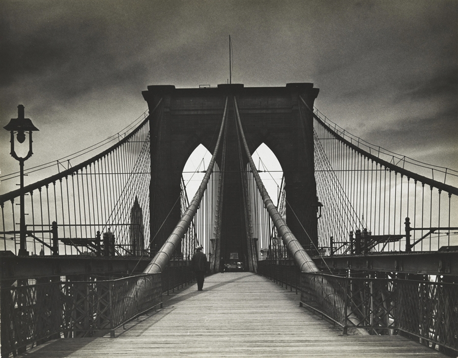 What Did Brooklyn Bridge  Look Like  in 1938 