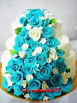 Kek Kahwin 3 tier Stack (Buttercream)