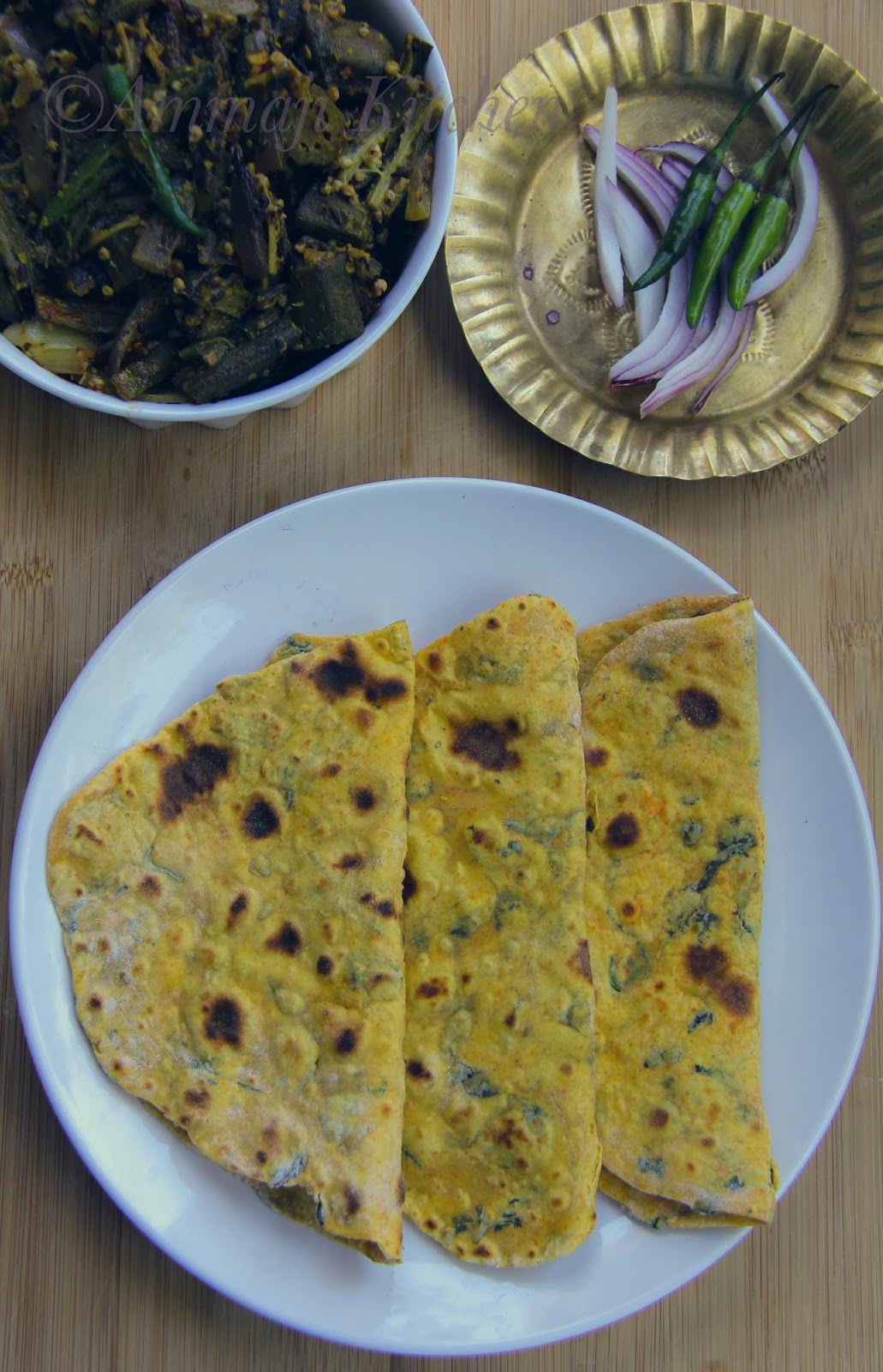 Methi Thepla | Indian Food Recipes | Ammaji Kitchen