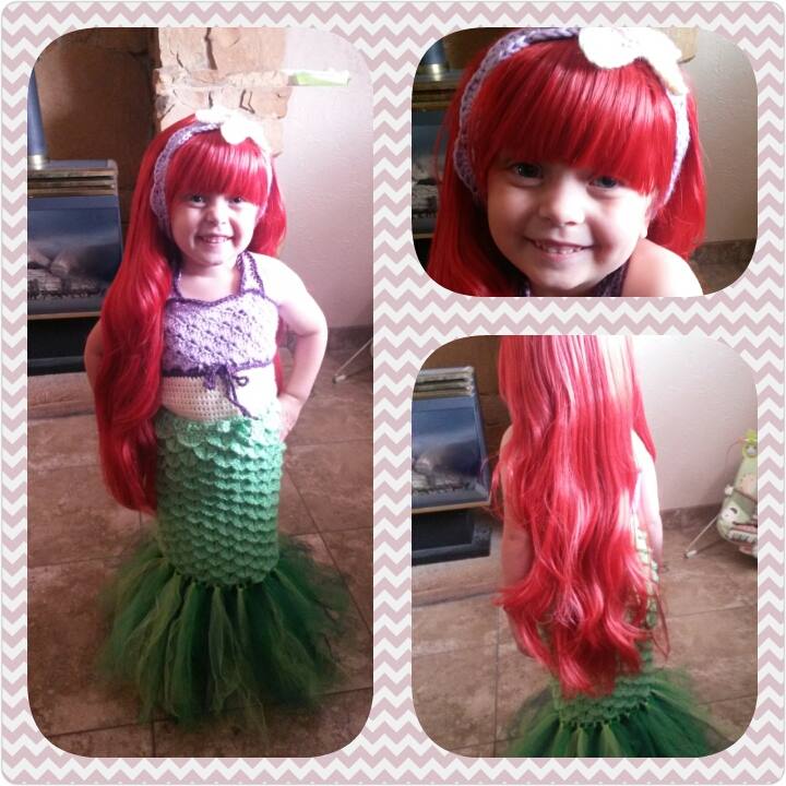 mermaid crochet outfit
