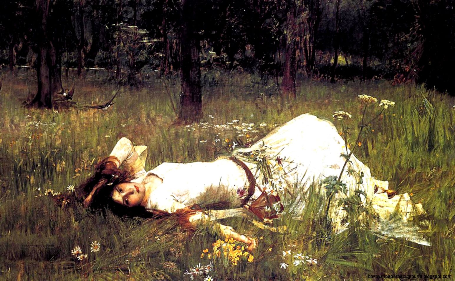 Women artwork John William Waterhouse classic art wallpaper Women artwork John William Waterhouse classic art wallpaper