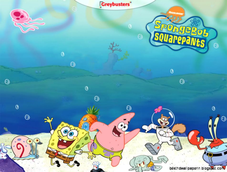 Spongebob Party Wallpaper